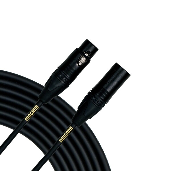 Cable de Micrófono XLR Profesional Mogami Gold Stage 6 Metros